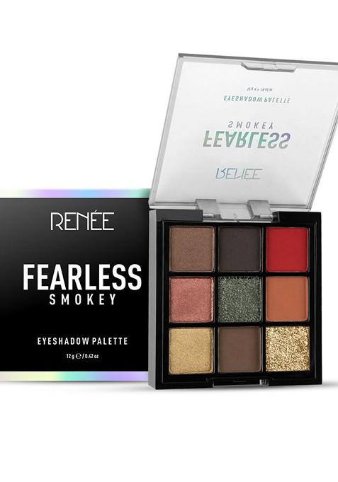 Renee Fearless Long Lasting Non Creasing Eyeshadow Palette 12G Smokey