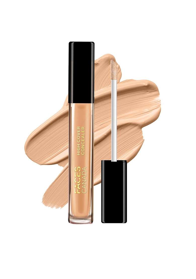 Faces Canada High Cover Concealer With Shea Butter Vitamin E Toffee Love 04 - Indya