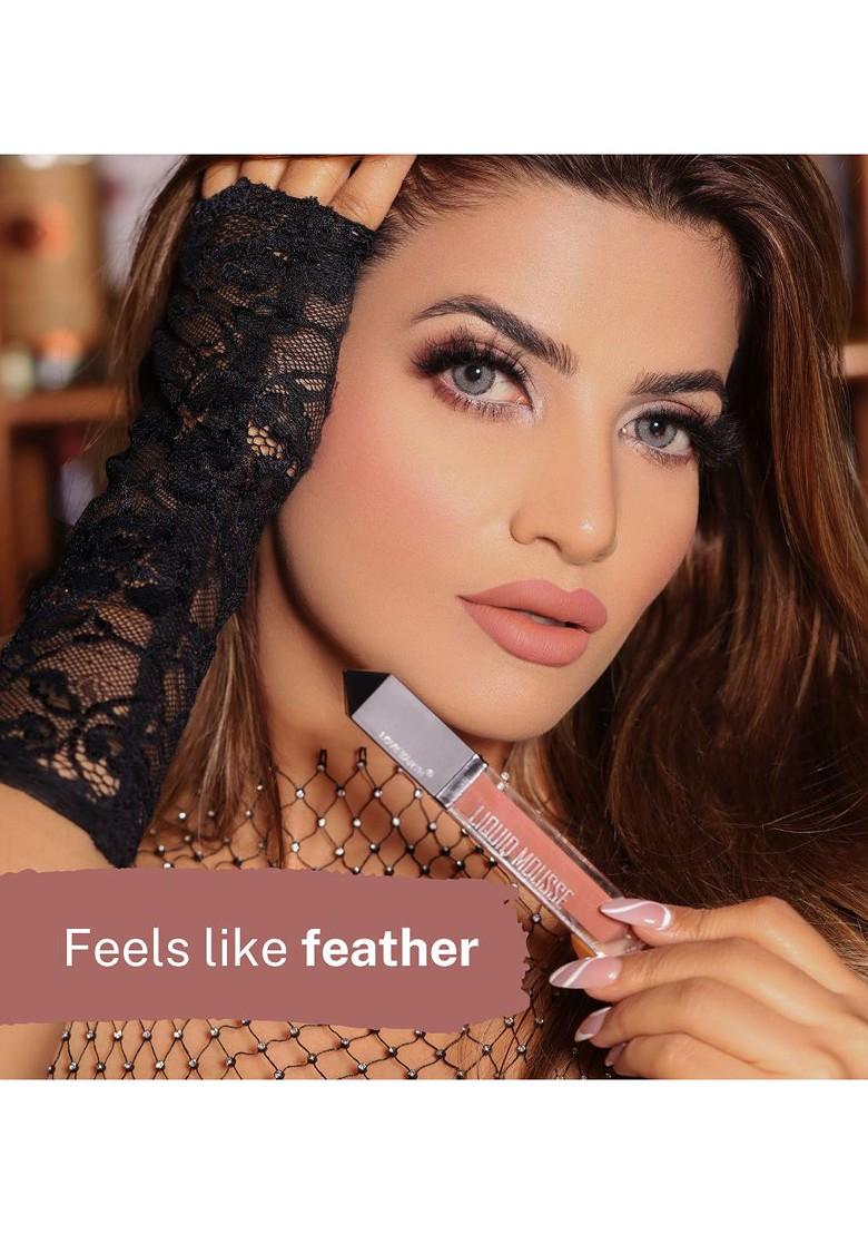 Love Earth Lightweight Matte Liquid Mousse Lipstick 6Ml Bottomless Mimosas