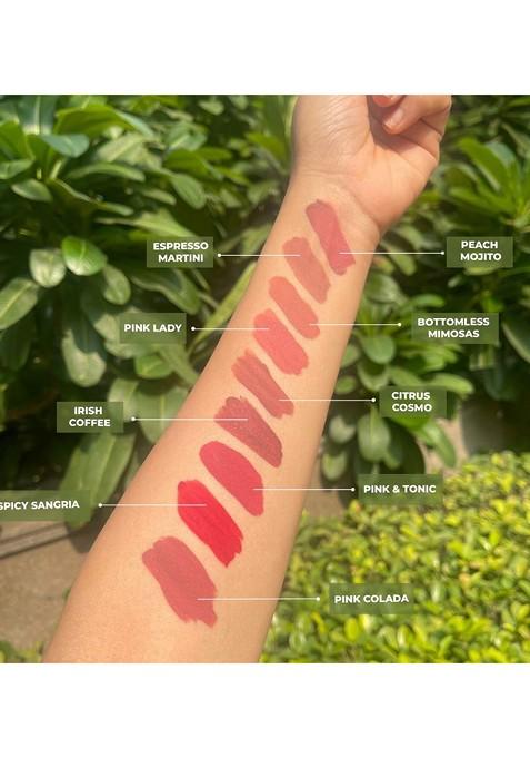 Love Earth Lightweight Matte Liquid Mousse Lipstick 6Ml Bottomless Mimosas