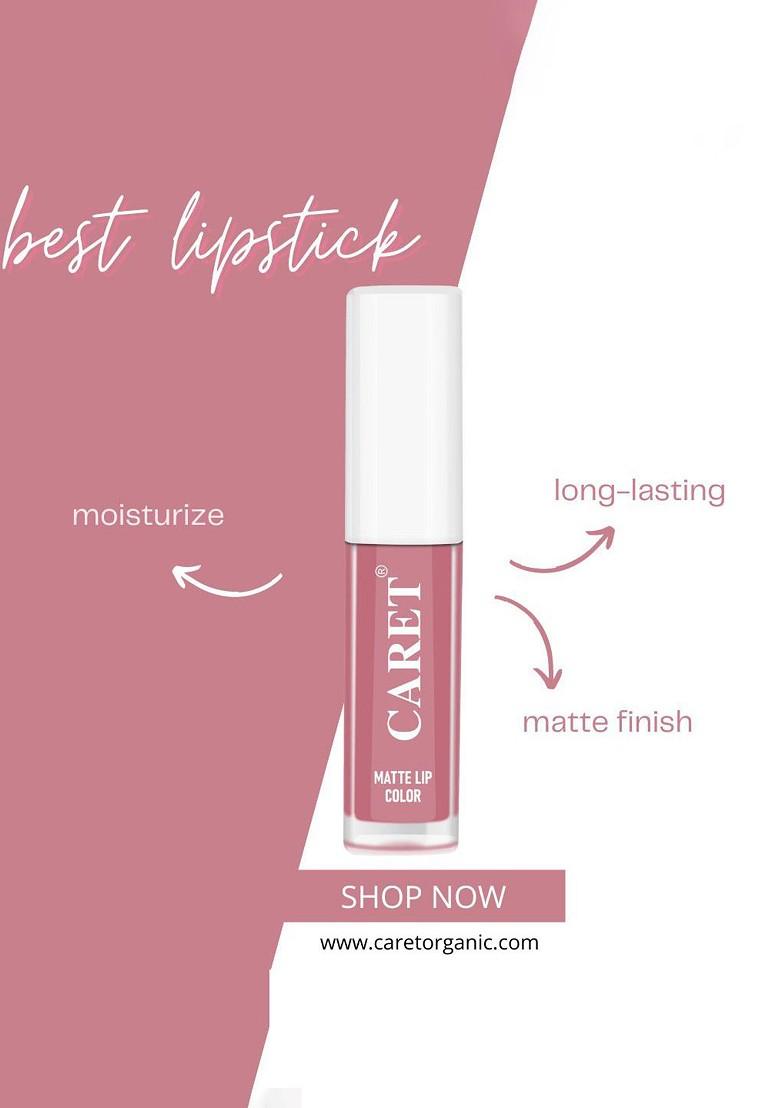 Caret Organic Super Pigmented Liquid Matte Lipsticks 2 Ml Nude 11