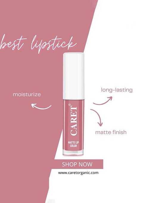 Caret Organic Super Pigmented Liquid Matte Lipsticks 2 Ml Nude 11