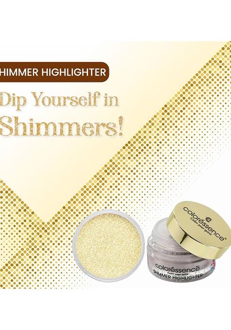 Coloressence Glowdust Shimmer Highlighter Silver Ss 1