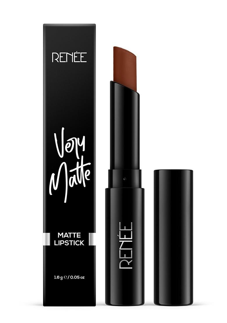 Renee Very Matte Intense Color Weightless Long Lasting Lipstick Deep Espresso
