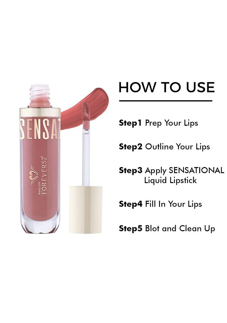 Daily Life Forever52 Sensational Long Lasting Liquid Lipstick 6Ml No Cliche 011