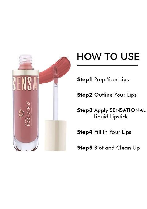 Daily Life Forever52 Sensational Long Lasting Liquid Lipstick 6Ml No Cliche 011