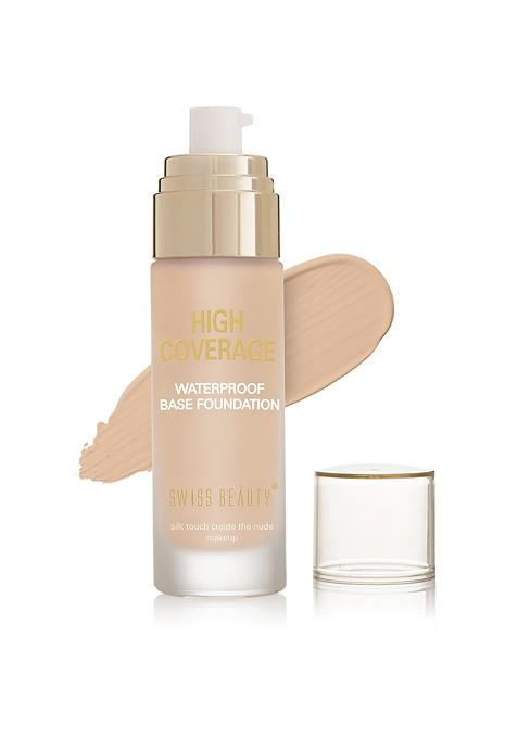 Swiss Beauty High Coverage Waterproof Base Foundation Classic Ivory N05
