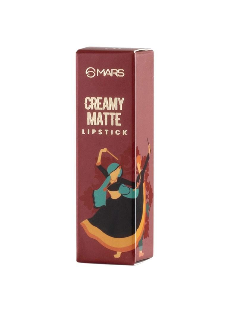 Mars Creamy Matte Ultra Pigmented Bullet Lipstick 3 2G Dandiya 04