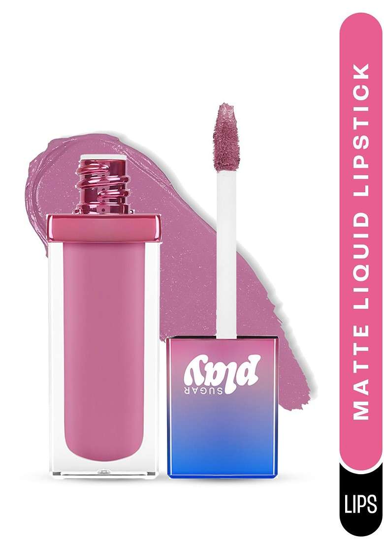 Sugar Play Vibe Check Liquid Lipstick 4 5Ml 01 G O A T - Indya