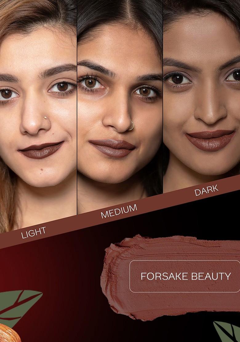 Faces Canada Weightless Matte Finish Hydrating Lipstick With Almond Oil Forsake Beauty 01