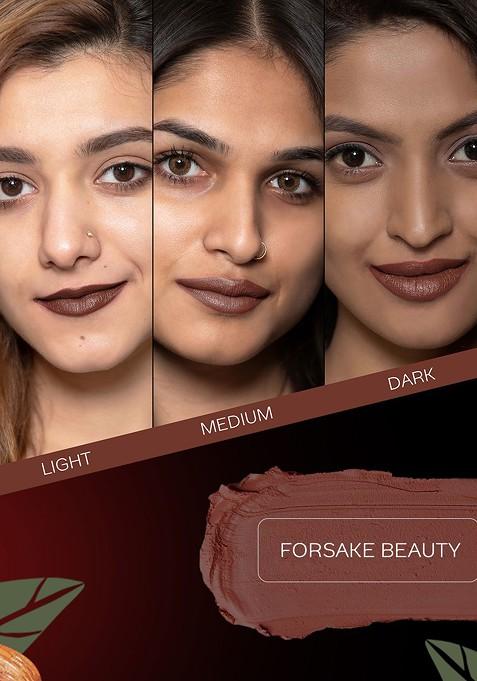 Faces Canada Weightless Matte Finish Hydrating Lipstick With Almond Oil Forsake Beauty 01