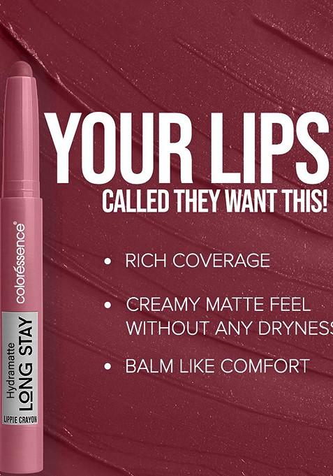 Coloressence Hydramatte Intense Pigment Long Stay Comfort Lippie Crayon 1 G Tickled
