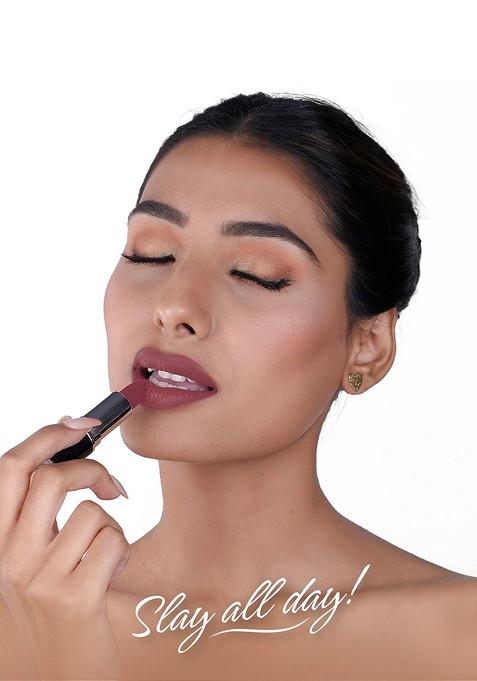 Bella Vita Organic Comfort Creamy Matte Finish Long Lasting Bullet Lipstick 4 2G Berry Nude