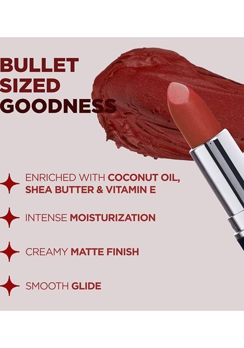 Bella Vita Organic Comfort Creamy Matte Finish Long Lasting Bullet Lipstick 4 2G Berry Nude