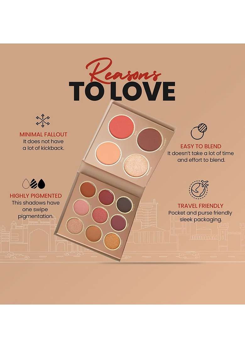 Mars The City Paradise Eye Shadow - Indya