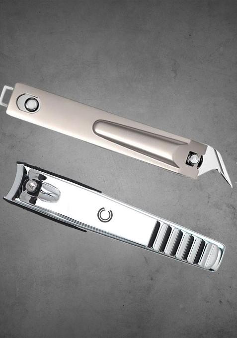 Basicare Set Of 2 Curved Toe Nail Clipper