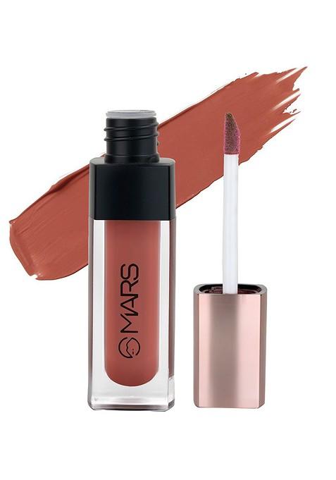Mars Popstar Non Transfer Long Lasting Matte Liquid Lipstick 6Ml Queenie 20