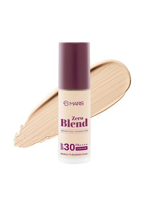 Mars Zero Blend Spf30 Pa Weightless Foundation 30 Ml Whipped Cream 01