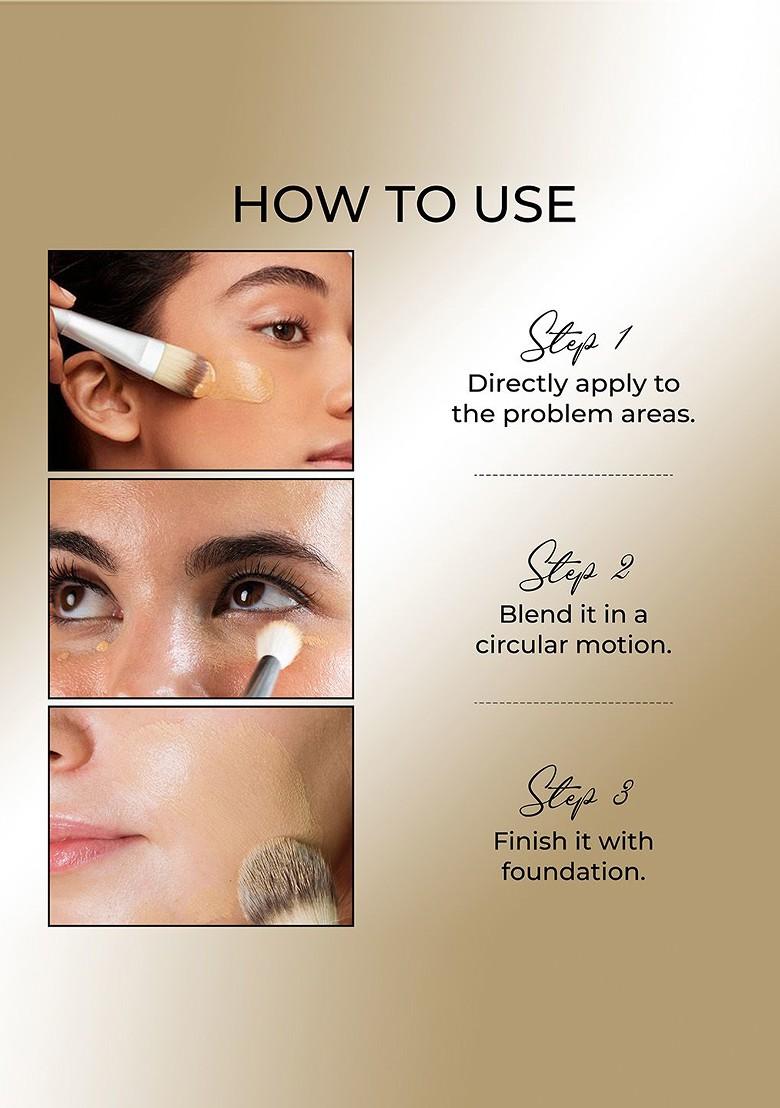 Insight Cosmetics Hd Conceal Waterproof Long Lasting Concealer 8 G Orange