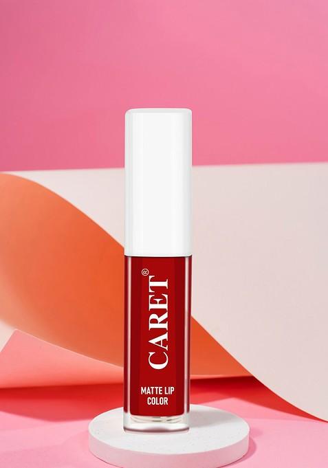 Caret Organic Non Transfer Smudge Proof Matte Lip Color 2 Ml Red 03