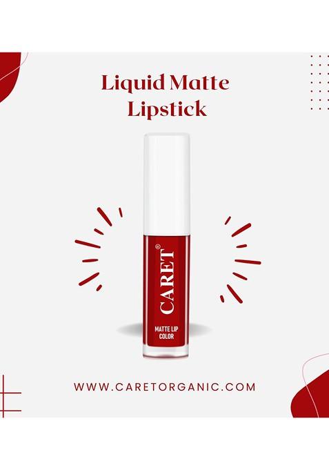 Caret Organic Non Transfer Smudge Proof Matte Lip Color 2 Ml Red 03
