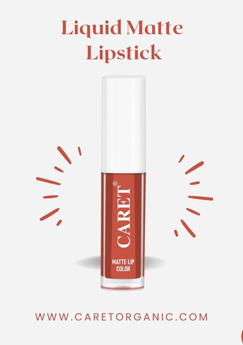 Caret Organic Super Pigmented Long Lasting Liquid Matte Lipsticks 2 Ml Nude 6