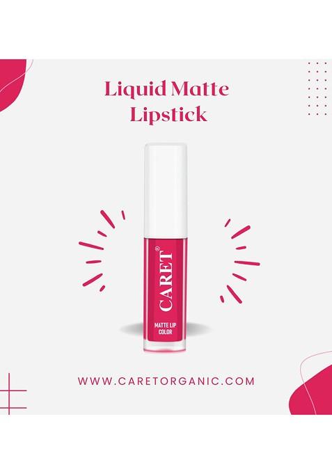 Caret Organic Super Pigmented Long Lasting Liquid Matte Lipstick 2 Ml 4
