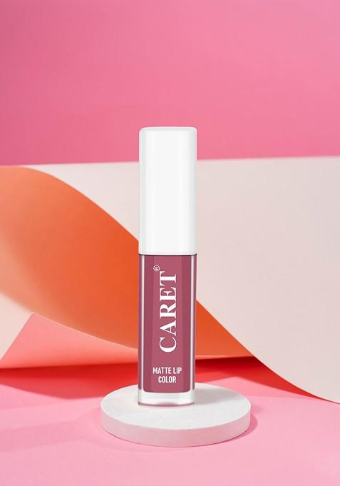 Caret Organic Set Of 2 Super Pigmented Liquid Matte Lipsticks 4 Ml Nude