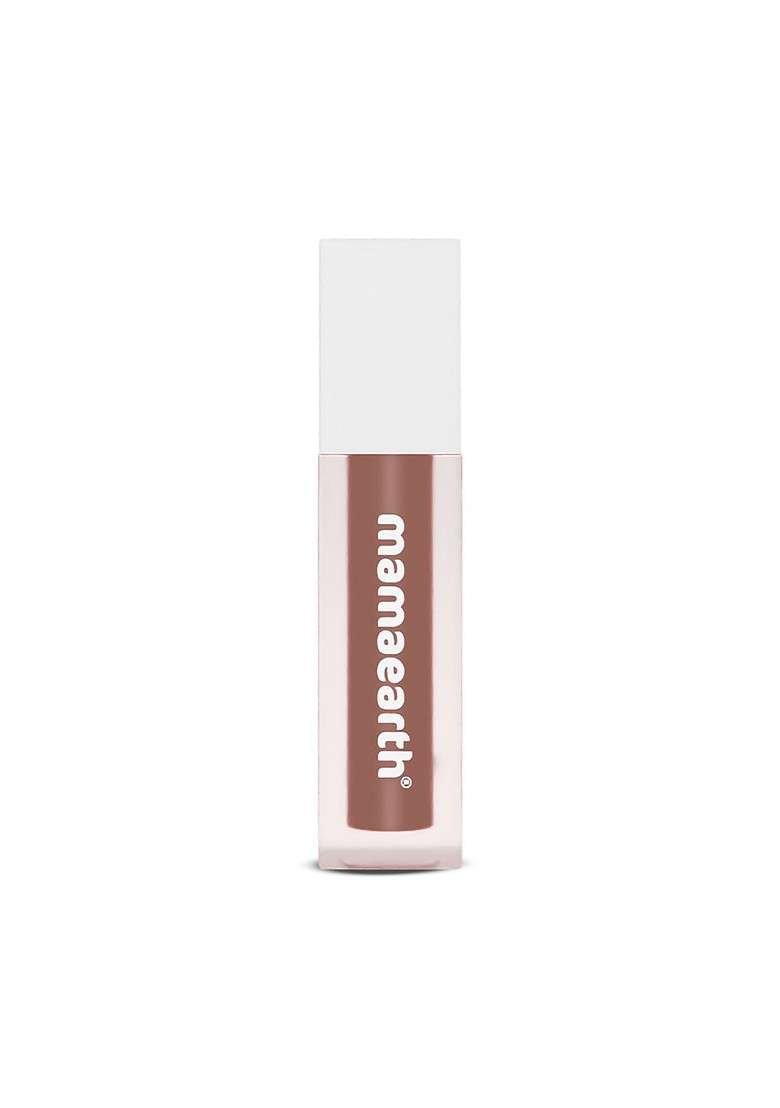 Mamaearth Feather Light Liquid Matte Lipstick 1 2Ml Nude Perfect 01 - Indya