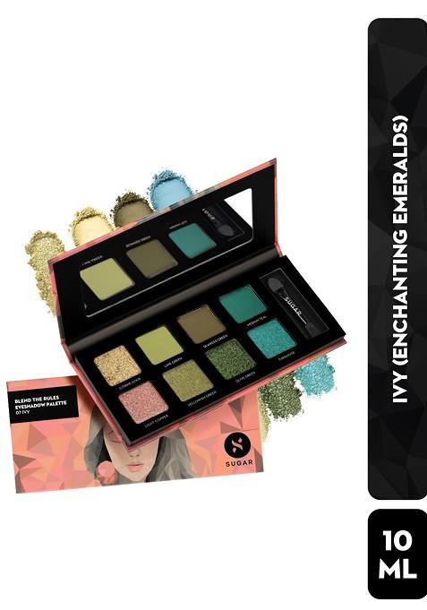 Sugar Blend Set Of 8 The Rules Eyeshadow Palette 10 4G Each Ivy 07