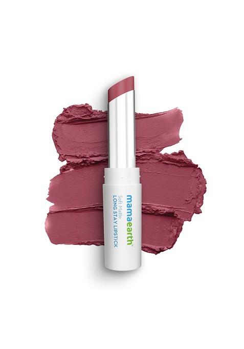 Mamaearth Soft Matte 12Hr Long Stay Lipstick With Jojoba Oil Vitamin E 3 5G Petal Pink