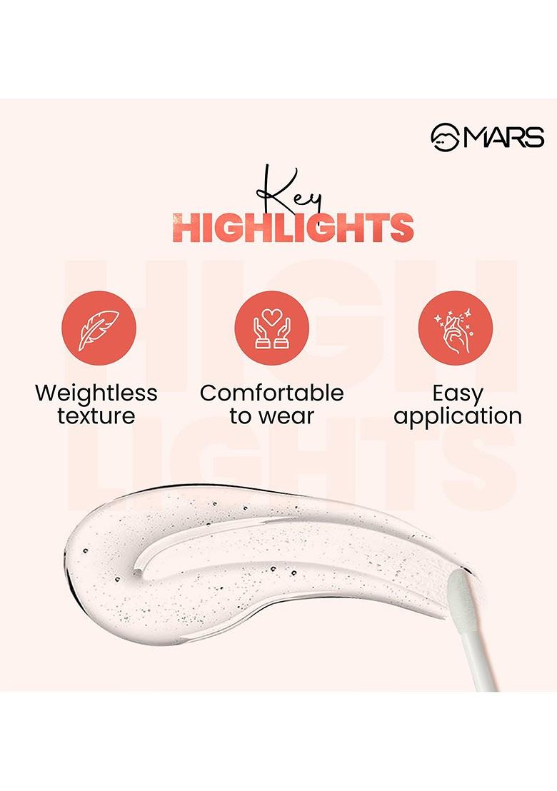 Mars Clear Moisturizing Hydrating Lips Quartz Lip Gloss