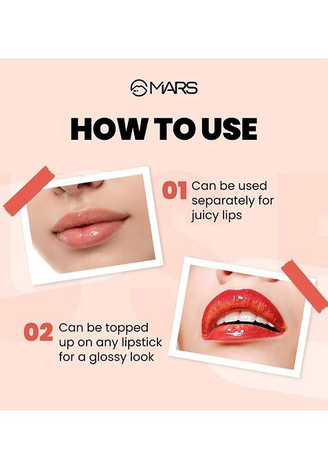 Mars Clear Moisturizing Hydrating Lips Quartz Lip Gloss