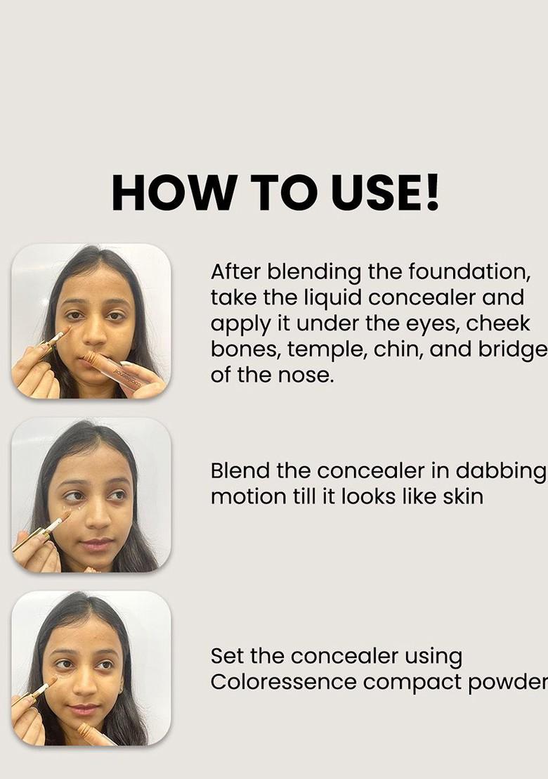 Coloressence Liquid Gold Concealor 3 5 Ml Shade Dark Coffee