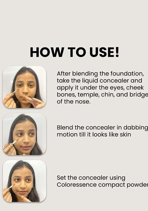 Coloressence Liquid Gold Concealor 3 5 Ml Shade Dark Coffee