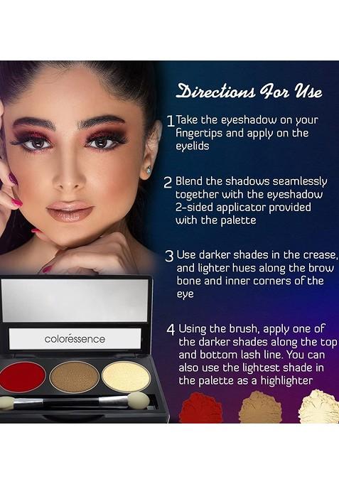 Coloressence Satin Eye Shadow Palette 7 5 G Amethyst