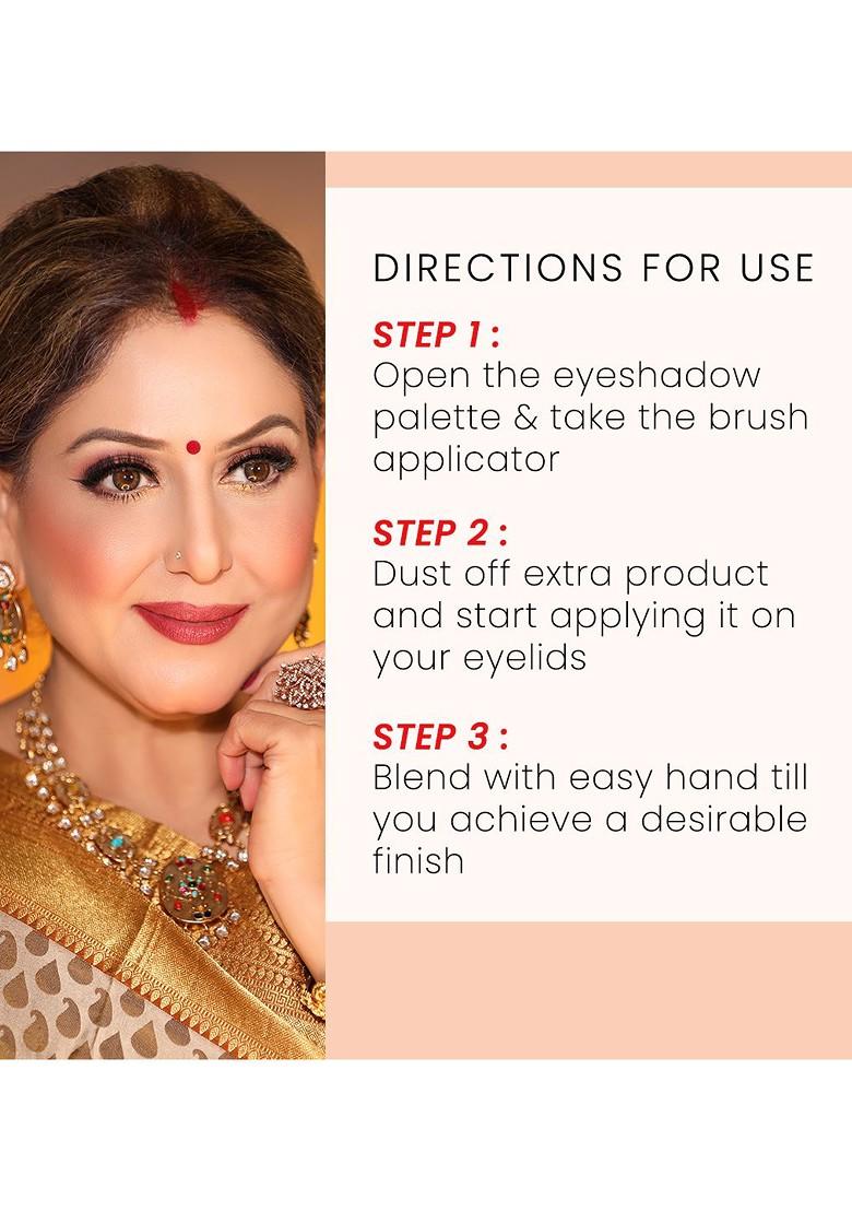 Coloressence Ultra Wet N Dry Glided Gala Eye Shadow Pallette 28 G Love For Hues