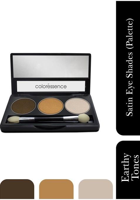 Coloressence Satin Eye Shadow Palette 7 5 G Earthy Tones