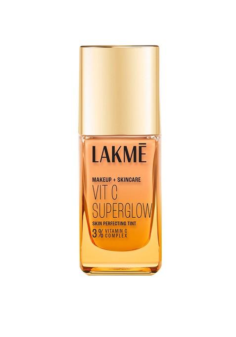 Lakme Makeup Skincare 3 Vit C Superglow Skin Perfecting Tint 25Ml Warm Natural W180