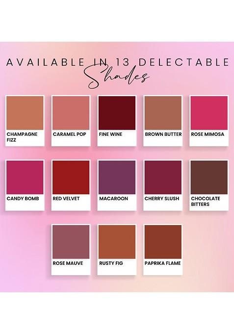 Coloressence Roseate Omk Non Transfer Liquid Lip Color 6Ml Brown Butter