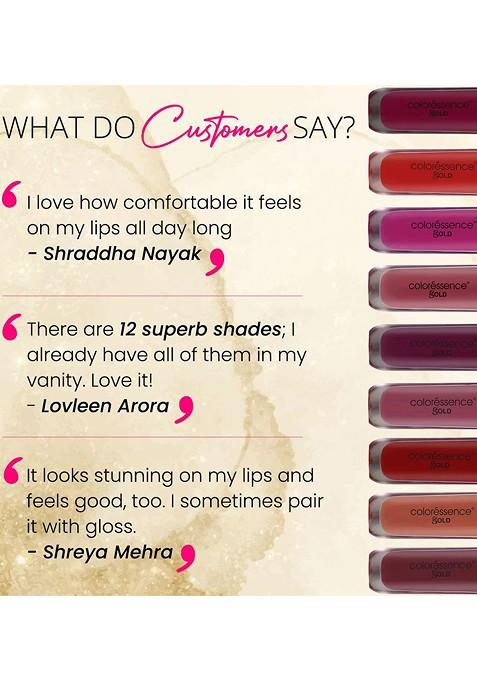 Coloressence Semi Matte Lippe Lip Gloss 8G Mauve On