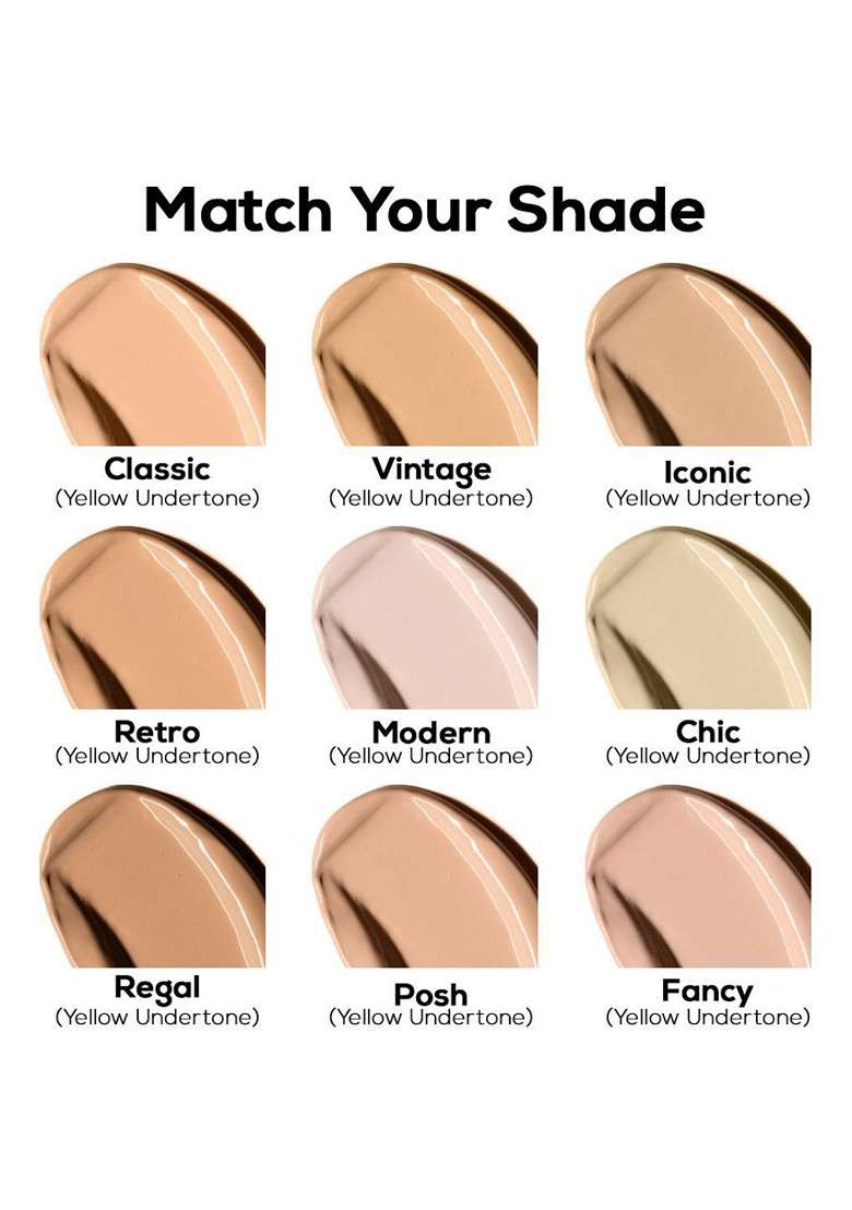 Renee Face Base Non Sticky Foundation With Spf 15 Protection 20Ml Chic 06 - Indya