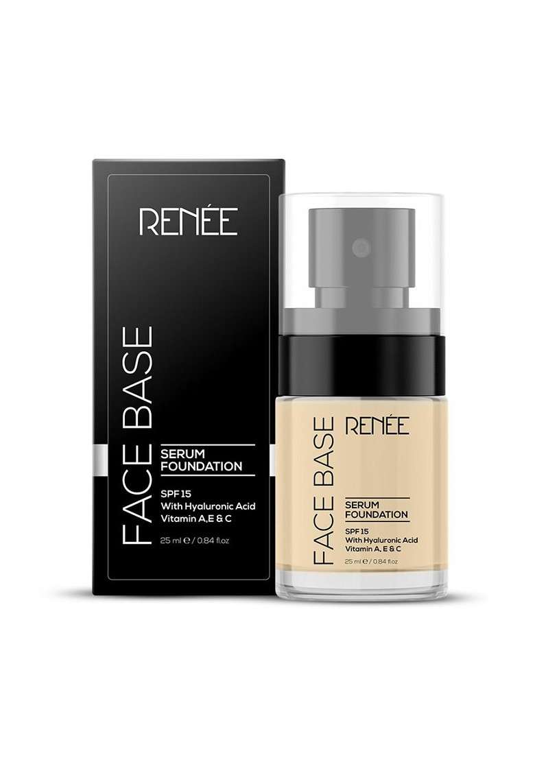 Renee Face Base Non Sticky Foundation With Spf 15 Protection 20Ml Chic 06 - Indya