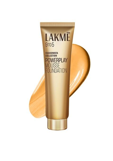 Lakme 9To5 Powerplay Mousse Foundation Beige Vanilla 25G