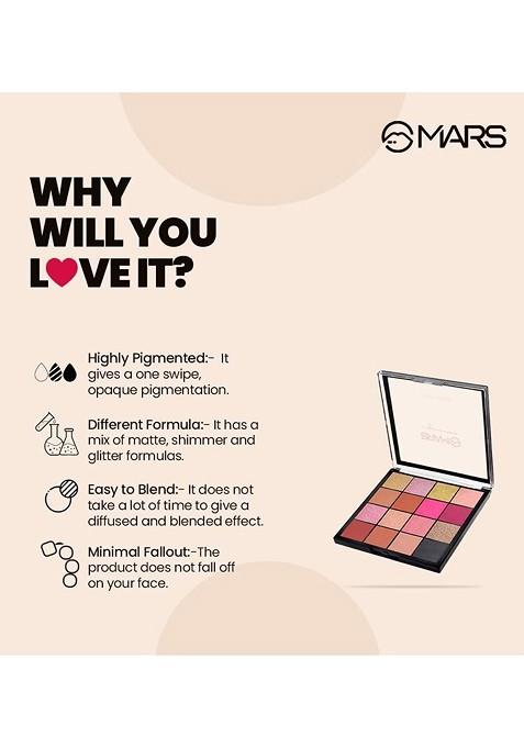 Mars Multicoloured Mesmereyes Eyeshadow Palette