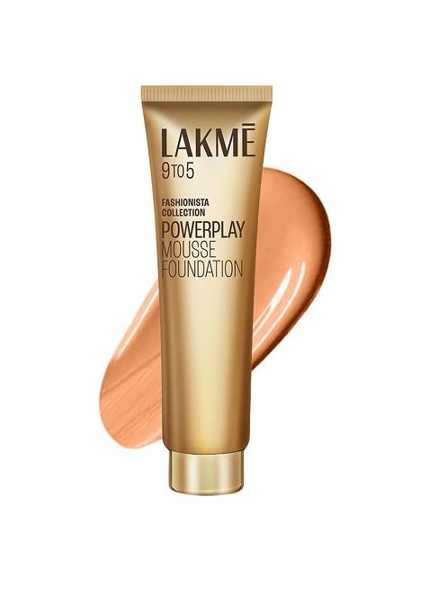 Lakme 9To5 Powerplay Mousse Foundation Rose Ivory 25G