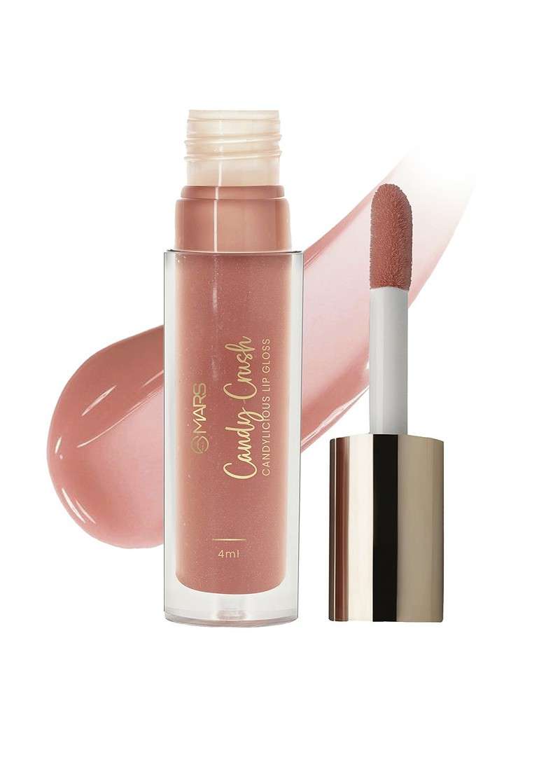 Mars Candylicious Non Sticky Tinted Lip Gloss 4Ml Candy Crush 01 - Indya