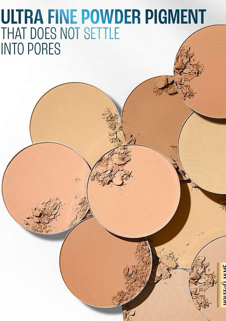 Lakme 9To5 Hya Matte Pressed Powder With Hyaluronic Acid 16Hr Oil Control 9G Cinnamon - Indya