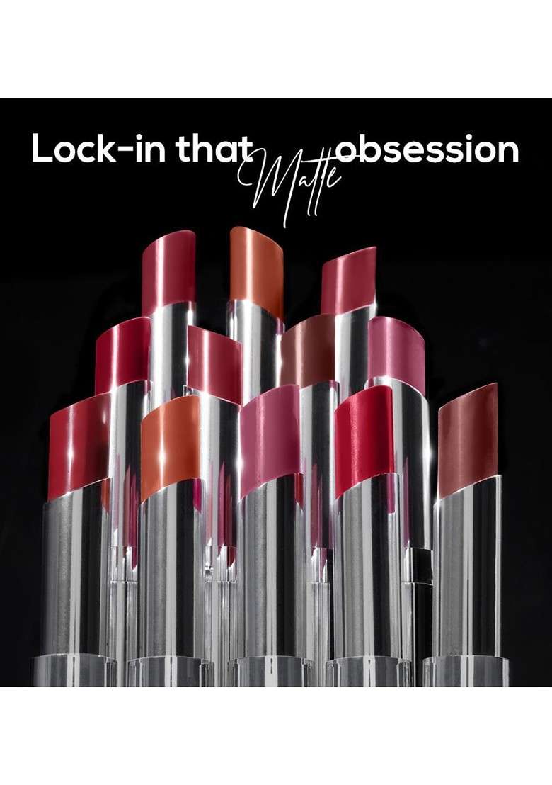 Renee Matte Lock Avocado Oil Spf 15 Lipstick With Beta Carotene Vitamin E 3 5G Folk - Indya