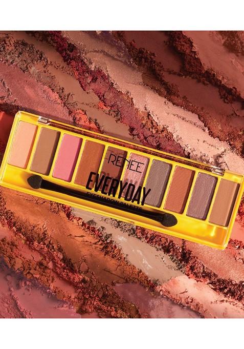 Renee Everyday Water Smudge Proof Eyeshadow Palette 10 G Rose 01